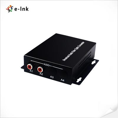 China 섬유 광 변환 장치 에 2Ch RCA 오디오 for sale