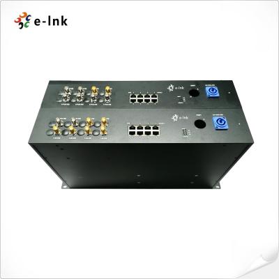 Chine 8Ch Gigabit PoE + 6Ch 3G-SDI vers l'avant + 2Ch 3G-SDI vers l'arrière à vendre