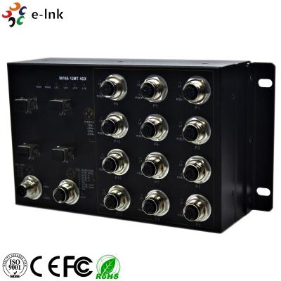 China EN50155 Industriële Gigabit Managed Ethernet-switches Te koop