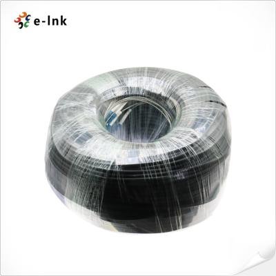 China Câble de raccordement fibre optique blindé extérieur 2-12 fibres SM (connecteur SC, LC, FC, ST en option) for sale