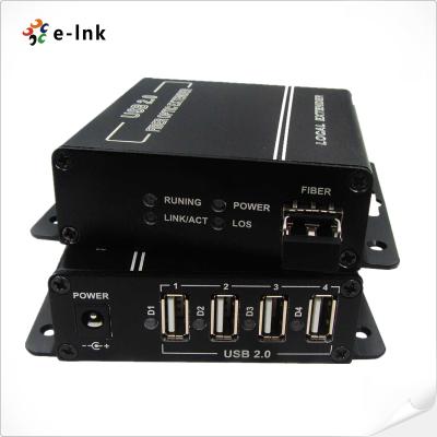 China 4개의 USB 2.0 포트 광섬유 연장기 for sale