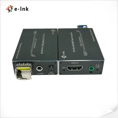 China Micro Mini 4K HDMI-vezelverlenger met externe audio Te koop