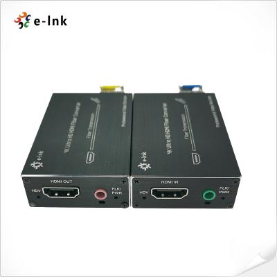 China Micro Mini 4K HDMI-vezelverlenger met externe audio Te koop