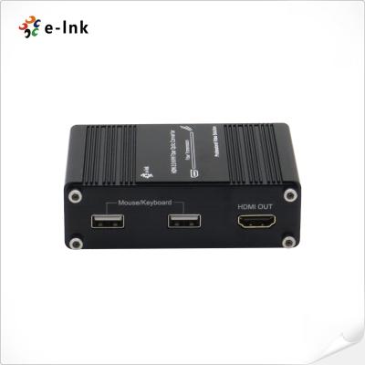 中国 ミニ 4K/60Hz HDMI 2.0 KVM USB オーバー ファイバー オプティック エクステンダー 販売のため