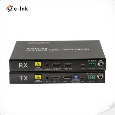 China 4K@60Hz4 について44 圧縮 さ れ た 音声 映像 ファイバー オプティック エクステンダー for sale