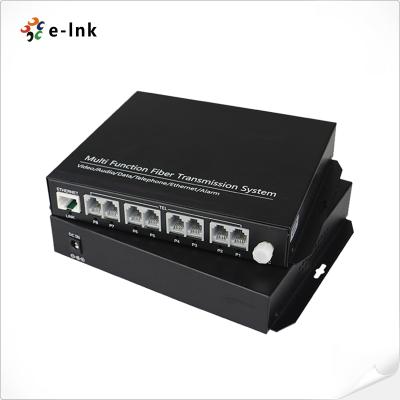 China Multiplexer Telefonico 8Ch POTS (FXO/FXS) su Fibra Ottica for sale