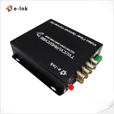 China 8Ch 5MP HD-AHD/HD-CVI/HD-TVI/CVBS 4-in-1 Video Fiber Converter for sale