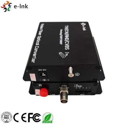 China 1Ch HD-AHD/HD-CVI/HD-TVI/CVBS 4-in-1 Video Fiber Converter for sale