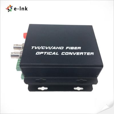 China 2Ch HD-AHD/HD-CVI/HD-TVI/CVBS 4-in-1 Video Fiber Converter for sale