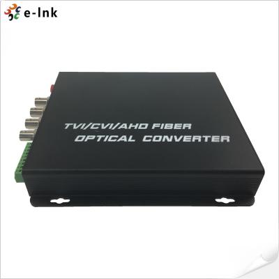 China 4Ch HD-AHD/HD-CVI/HD-TVI/CVBS 4-in-1 Video Fiber Converter for sale