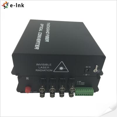China 8Ch HD-AHD/HD-CVI/HD-TVI/CVBS 4-in-1 Video Fiber Converter for sale