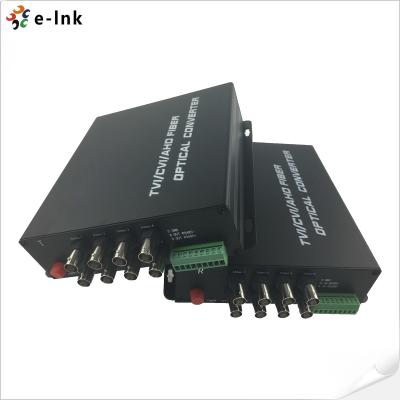 China 8Ch HD-AHD/HD-CVI/HD-TVI/CVBS 4-in-1 Video Fiber Converter for sale