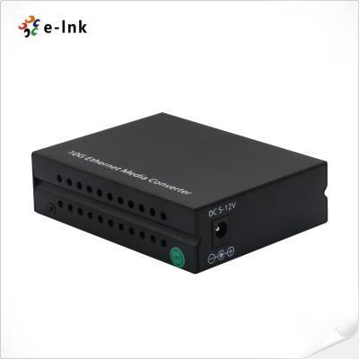 China Mini 10G/5G/2.5G/1G/100M Copper to 10GBASE-X SFP+ Media Converter for sale