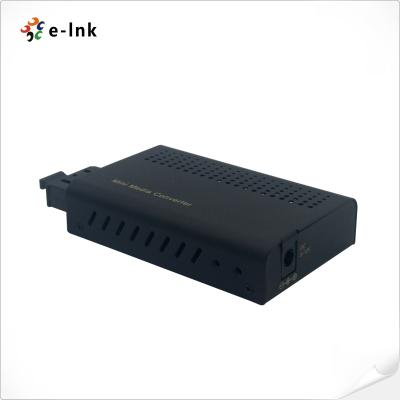China Mini 10/100/1000Base-TX to 1000Base-FX Fiber Media Converter for sale