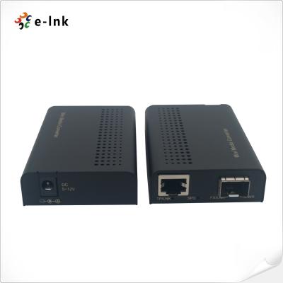 China Mini 10/100Base-TX to 100Base-SFP Media Converter for sale