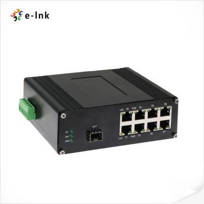 China LED Screen Fiber Converter with 1x10G SFP+ Fiber Port + 8 x 10/100/1000M Ethernet RJ45 Ports for sale