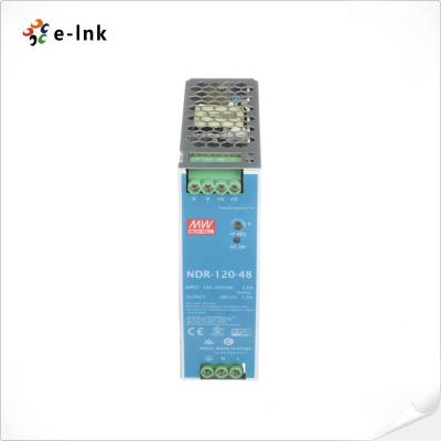 China Din Rail MW Mean Well Power Supply Distributor 120w 48v 2.5a for sale