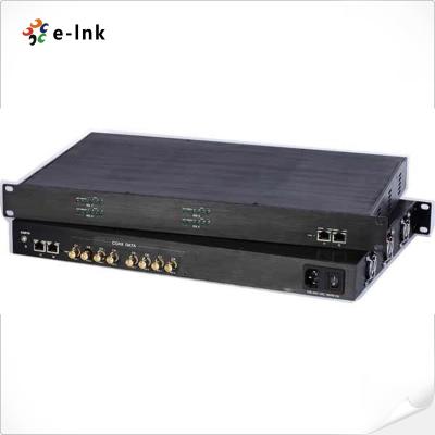 China Cat5UTP Fiber Optic Accessories 1000Base TX Ethernet Over Coax Extender for sale