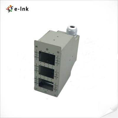 China SC ST LC High Density Single Mode Fiber Patch Panel 24 Port for sale