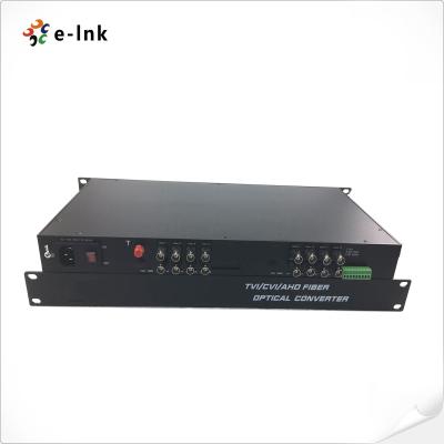China 16-Channels 4-In-1 Video Digital Optical Converter HD-AHD HD-CVI HD-TVI/CVBS for sale