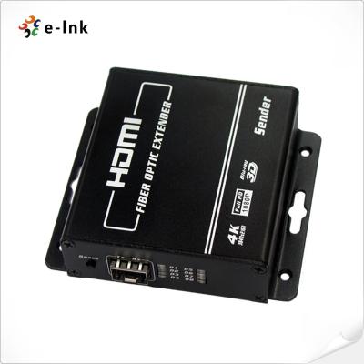 China 4K HDMI al suplemento óptico de KVM HDMI USB del convertidor de la fibra en venta