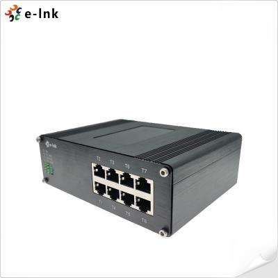 China PoE Ethernet Switch Unmanaged Industrial 8-Port 10 / 100 / 1000BASE-T PoE Switch for sale