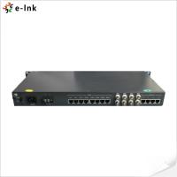 China van de Vezel Optische Toebehoren van 16Ch E1 van de de Vezeltelefoon de Lijnconvertor 100M Ethernet FC Te koop