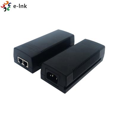 China Gigabit PoE Injector Adapter IEEE802.3af At 60W PoE Power 100-240V AC Input for sale