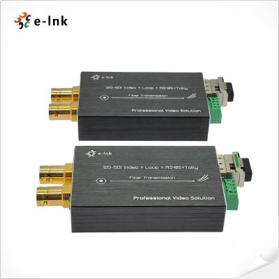 China Mini Hd SDI To Fiber Optic Converter 12G 3840*2160@60Hz for sale