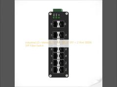 インダストリアル L2+ マネージド 12 ポート 1000X SFP + 2 ポート 1000X SFP ファイバースイッチ