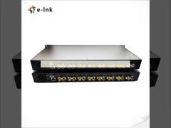 8Ch 3G-SDI + 1Ch 10G Ethernet sur le prolongateur de fibre