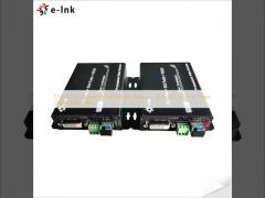 DVI + 1Ch Bidirectional Stereo Audio + 1Ch RS232 over Fiber Optic Extender