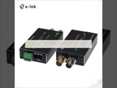 Mini convertisseur bidirectionnel HD/3G-SDI en fibre
