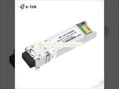 Transcepteur SFP+ CWDM de 10 Gb/s de 40 km