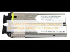 1.25Gbps Transcepteur bidirectionnel SFP, portée 3km 1310nm TX / 1550nm RX