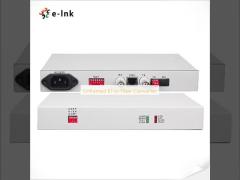 Convertisseur E1 vers Fibre avec châssis