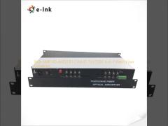 8Ch 5MP HD-AHD/HD-CVI/HD-TVI/CVBS 4-in-1 Video Fiber Converter