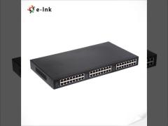 24-Port 10/100/1000M 60W POE++ Injector Complies with IEEE802.3af/at standard