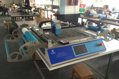 China CHMT48VB 58pcs Feeders All In One Machine Desktop Pick And Place Machine Small SMT Machine for sale