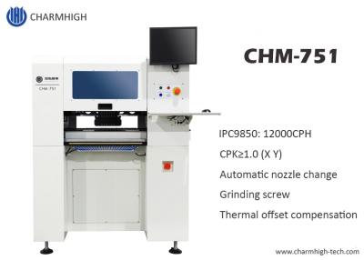 China Auto Rails Grinding Screw PCB Assembly Machine CHM-751 Charmhigh 6 Heads for sale