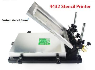 Chine imprimante de pochoir de manuel de 4432 320*440mm, chaîne de production de SMT d'imprimante de pâte de soudure à vendre