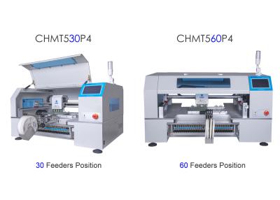 China 2 Types Charmhigh 4 Heads Feeder Pick And Place Machine CHMT530P4 + CHMT560P4 for sale