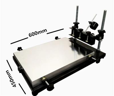 China Bigger Size Manual SMT Stencil Printer 450*600mm Screen Printing Machine 4560 for sale