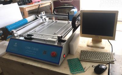 China Charmhigh CHMT36VA PC Control SMT Pick And Place Machine , 2 Cameras 0402 SOP QFN for sale