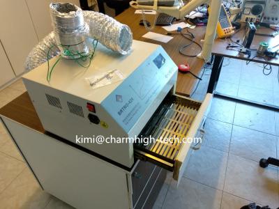China Hot Air + Infrared Mix Heating 2500w SMT Reflow Oven , Drawer Type Welding Machine for sale