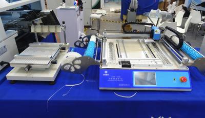 China SMT Solder Paste Stencil Machine 3040 + CHMT48VB SMT Pick And Place Machine for sale