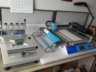 China máquina de impressão 3040 do estêncil, linha de produção de SMT, tabela 300*400mm da impressão à venda