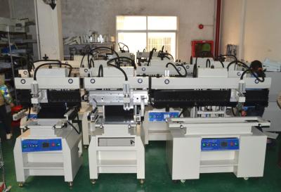 China Diodo emissor de luz semi automático de For da impressora da pasta da solda de SMT de 1,2 medidores, colagem vermelha à venda