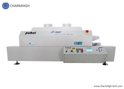 China T960 LED 4.5kw Infrared Hot Air SMT Reflow Oven , 960mm*300mm LED BGA SMD Soldering for sale