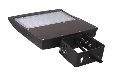 China Brown 140LM/W 12500LM Trunnion Mount LED Shoebox Light for sale